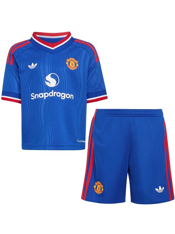 Manchester united away kids kit childrens jersey 2026-2027 